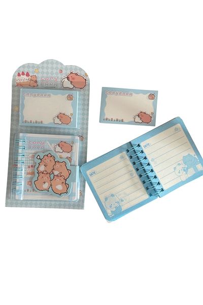 synshop Capybara capybara notepad postit block memo paper