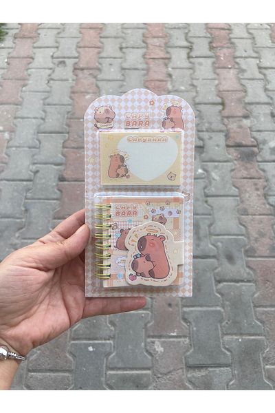synshop Capybara Capybara Notepad Postit Block Note Paper