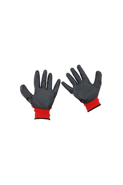 BSP Guard Set 12 Work Gloves - Red with Black - BSP Guard