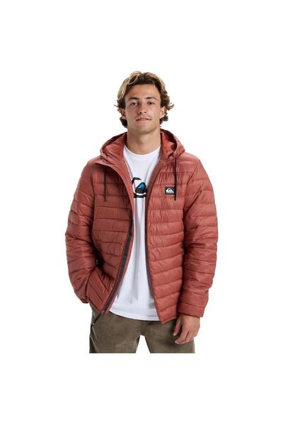 Quiksilver Eqyjk04158-Cqn0 Scaly Hood Men's Coat Red