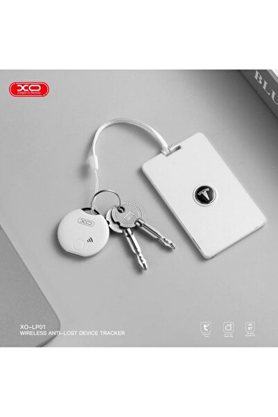 REDz Accessories Wireless Locator Device, XO-LP01 SmartTag, 240mAh Battery, Anti-Lost, White
