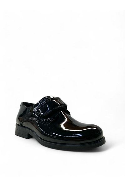 Tuğba Ortopedi 3020 Boy's Preschool Black Patent Leather Classic Shoes