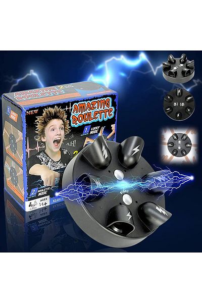 rexa 2023 Shock Roulette Party Game, Funny Shock Roulette Games for Family Game Night, Board Games Family