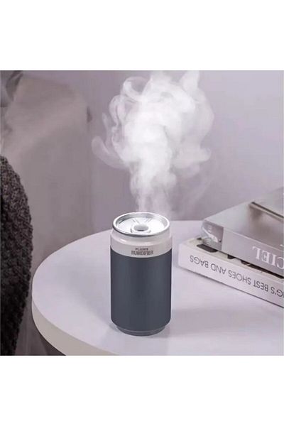 REDz Accessories Umidificator auto/de cameră, flacără XO-HF08, aromaterapie și LED colorat, 3 niveluri de atomizare, negru