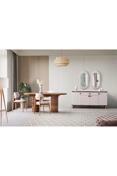 AYDINEV NEHİR MDF YEMEK ODASI TAKIMI