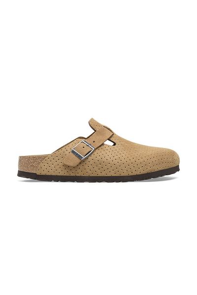 Birkenstock Boston Braun Women's Slippers -1026948