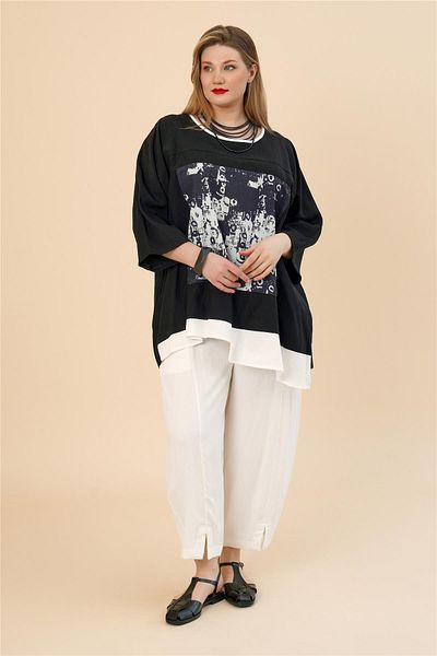 Zedd+ Plus 25168 Tunic Black