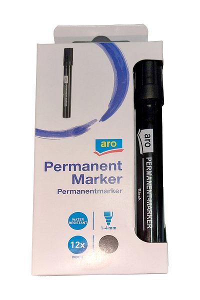 Aro 12 Li Marker Black 374572