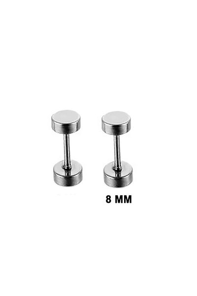 SIC MODA Round stainless steel earrings SIC MODA 5633A, 8 mm