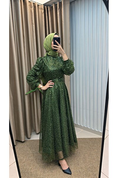 MERVE TESETTÜR Princess Evening Dress