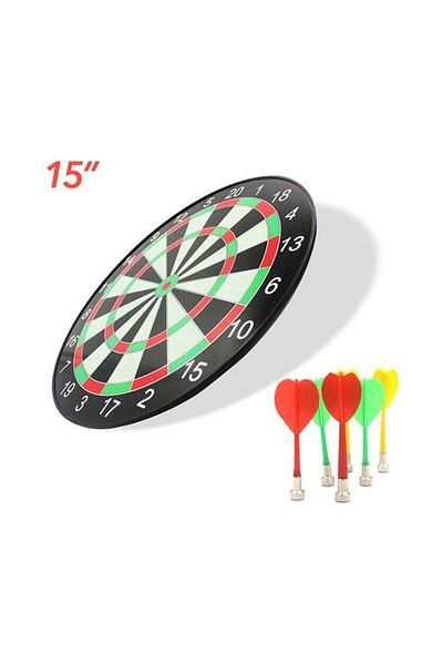 rexa Magnetic Dart Board Game Set 15inch