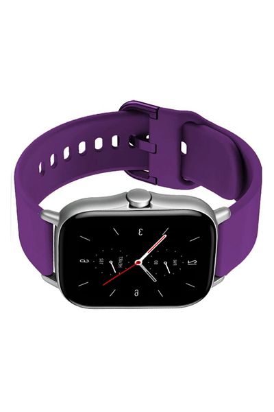 REDz Accessories Smartwatch strap for Samsung Galaxy Watch/Huawei Watch GT, Silicone, Purple - 20 mm