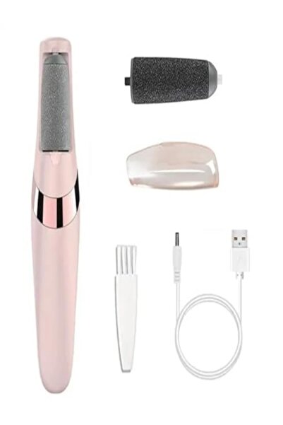 Meç جهاز إزالة مسامير القدم الكهربائي من MEC، مبرد قدم، مجموعة مبرد قدم قابلة لإعادة الشحن مع 4 بكرات مختلفة