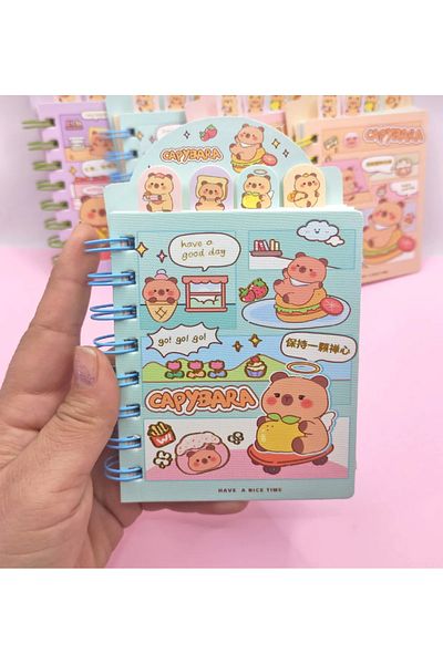 synshop Capybara Capybara Notebook 14x9 cm