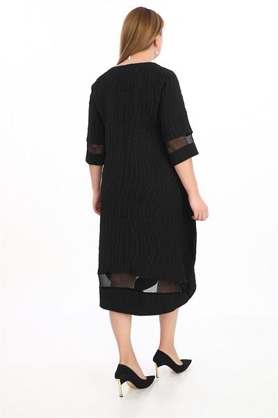 Zedd+ Plus 25135 Dress A. Black