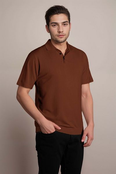 COONLESS MEN'S COLLAR TRICO TSHIRT Tile