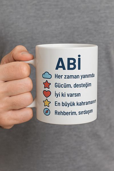 sıradışıhediyem Abi Mug Glass Evening Dress Custom Mug Evening Dress Gift Birthday Gift for Abi