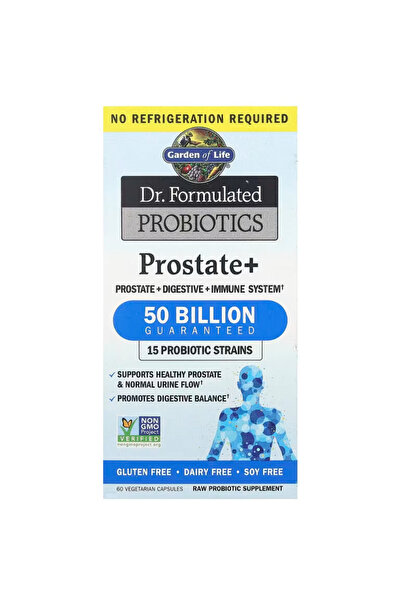 GARDEN OF LIFE Probiotics Prostate+ - Acidophilus - Probiotic Supports Health...