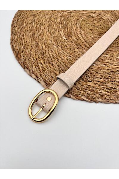 Descoin Γυναικεία ζώνη με οβάλ χρυσή αγκράφα, ζώνη Pantalon, ζώνη παλτό, ζώνη...