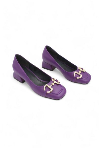 ENDİCAN 543 40 Women's High Heel Shoes Purple