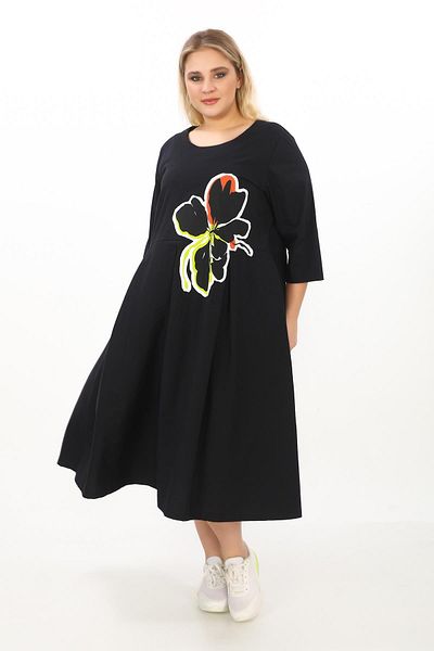 Zedd+ Plus 25134 DRESS BLACK
