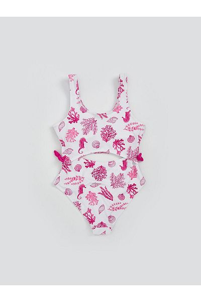 LC Waikiki Γρήγορο στέγνωμα UV Protect Girl's Swimsuit (s5)