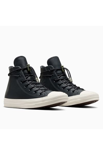 converse حذاء رياضي تشاك تايلور أول ستار شادو وودز للجنسين من الجلد باللون الأزرق الداكن