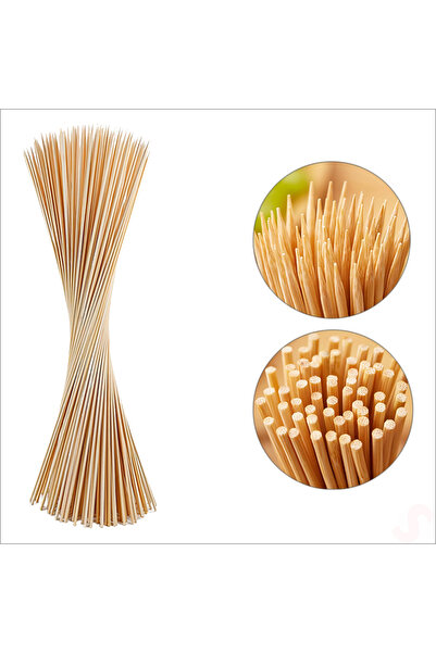 Süsle Baby Party Bambu Çöp Şiş, Kurabiye Çubuğu, 25 cm x 90 Adet