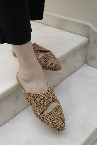 Haffhane Mules - Flat