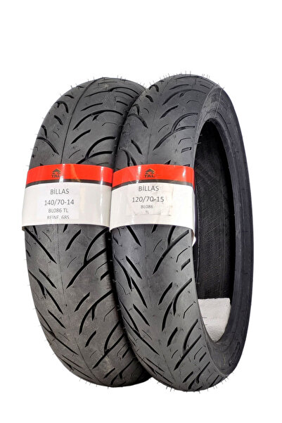 Billas FORZA 250 LASTİK TAKIMI 140/70-14 VE 120/70-15 TL(DUBLEKS)