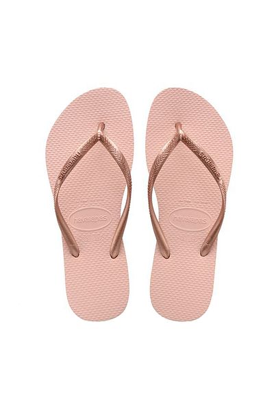 Havaianas Slim Women's Slippers, Light Pink Color