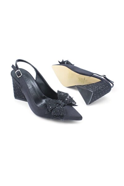 ENDİCAN 328 M-112-1 ZN AYAKKABI SIYAH SATEN