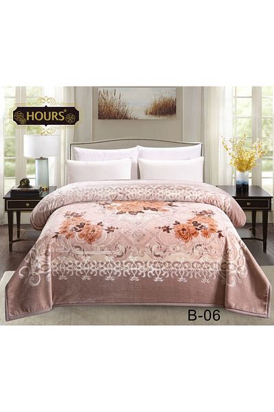 HOURS Horse blanket for two people, duvet cover, made of durable and soft, patterned fabric, 6 kg