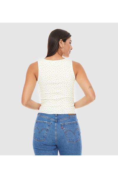 Levi's Multicolor Schoolyard Daisy Sunny Cream For Women