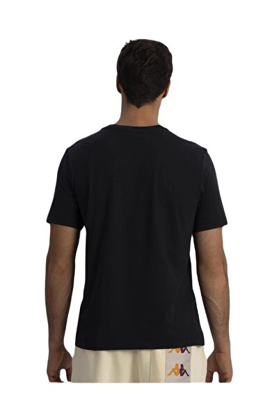 Kappa 341E78Wa0U 222 Banda Ecop Tk Men's Sports T-Shirt Black