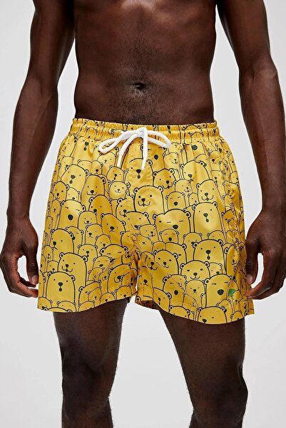 Bad Bear 21.01.09.011-c25 Whacabear Erkek Deniz Şortu