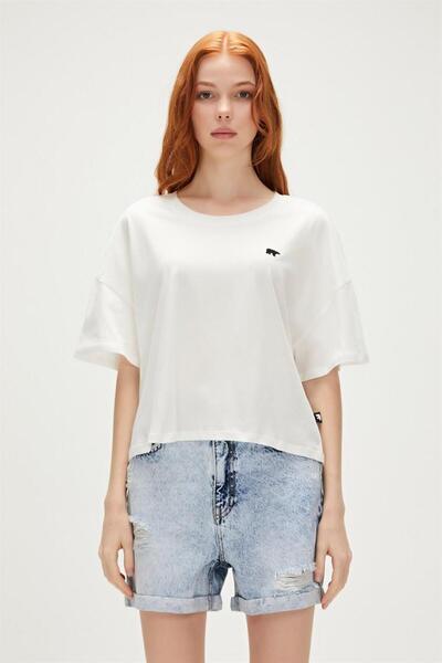 Bad Bear 23.03.07.007-C04 Lara Women's T-Shirt White