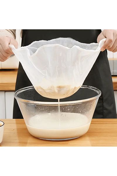 dukart Home Wide Mouth Ultra-Fine Strainer, Small Size, Milk Strainer, Vegetable Strainer, Yogurt Strainer