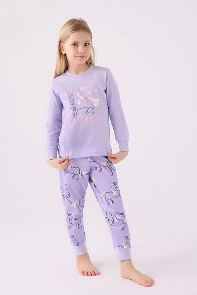 Rolypoly Girl child double set - lila