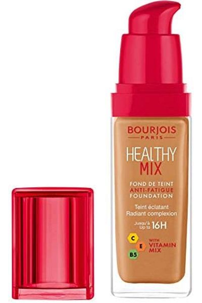 Bourjois Healthy Mix Anti-Fatigue by Bourjois. Foundation, Caramel, All Skin Types