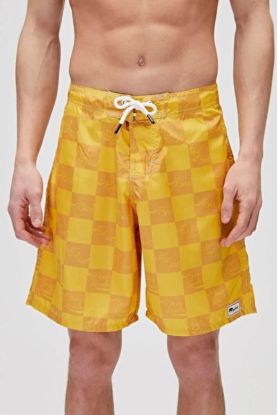 Bad Bear 21.01.09.001-C25 Backroll Men's Swim Shorts Yellow
