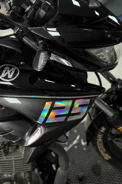 Banxtre 125 Sticker Sticker with Hologram Compatible with Side Grenages for M...