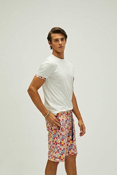 Bad Bear 22.01.07.020-C04 Flag Pocket Men's T-Shirt White