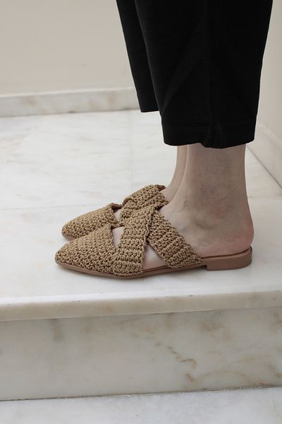 Haffhane Mules - Flat