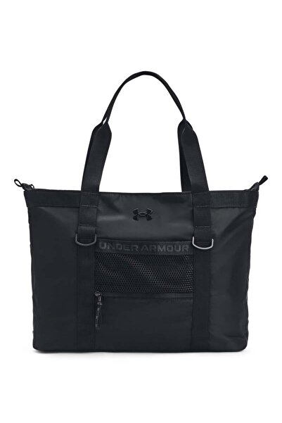 Under Armour Under Armour, Geanta tote cu buzunar exterior Essentials, Negru ...