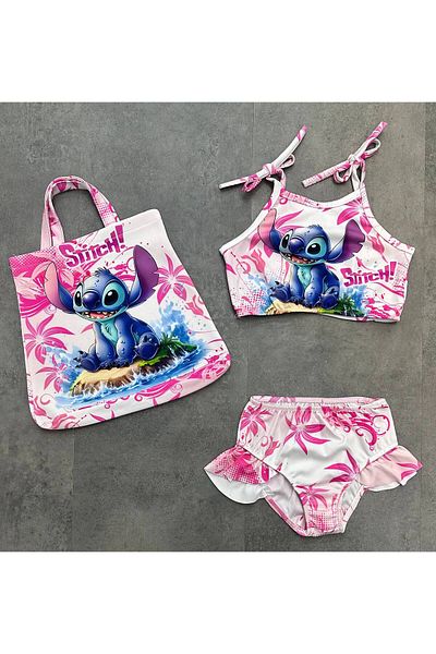 Arya Nisa Kids SET DE BIKINI IMPRIMAT STICH FATA