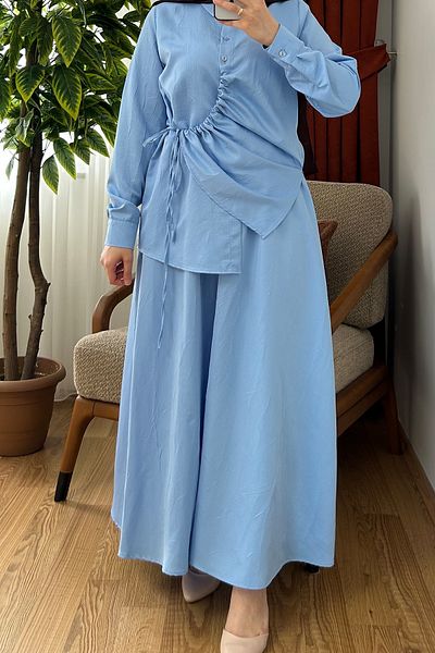 Nees Crush Skirt Suit