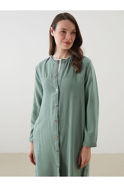 LC Waikiki Crew Neck Linen Look Women's Ferace (S5)