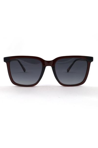 Barcelona B-5031-c04 Unisex Güneş Gözlüğü Kahverengi Leopar Kemik Çerçeve Füm...