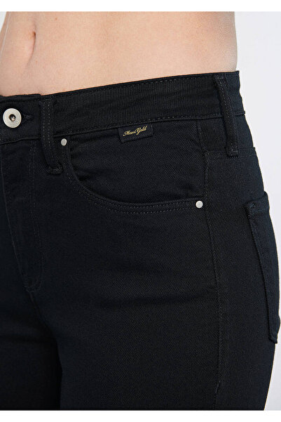 Mavi Serenay Gold Shape Siyah Kadın Jean Pantolon M100980-35248